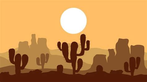 Desert Vector Art, Icons, and Graphics for Free Download