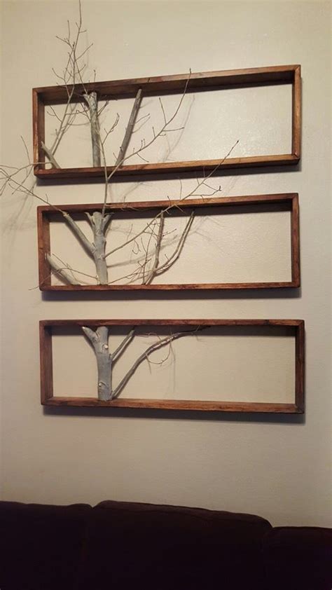 Framed Tree Branch Wall Art Ideas - Live In Tomorrow