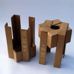 Extreme Minimalist: Cardboard Box Furniture
