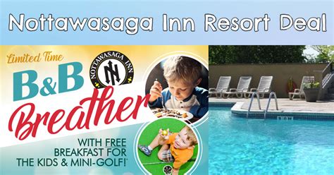 Nottawasaga Inn Summer Deal | Entertain Kids on a Dime Blog