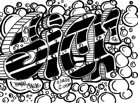 Graffiti Sick by BryanChalas on DeviantArt