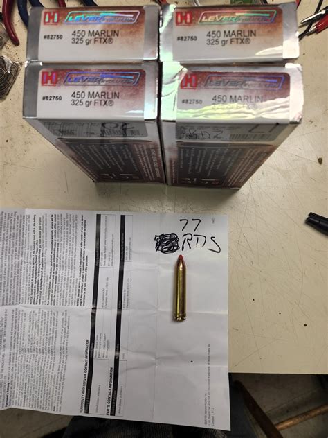 New 450 marlin ammo - 77rds for Sale | BuySellAmmo