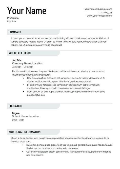 10+ Modern Resume Template Linkedin - Desain CVmu