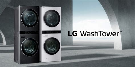 WashTower | Stackable Washer & Dryer | LG Australia