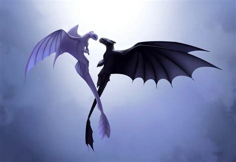 Toothless And The Lightfury Wallpapers - Wallpaper Cave