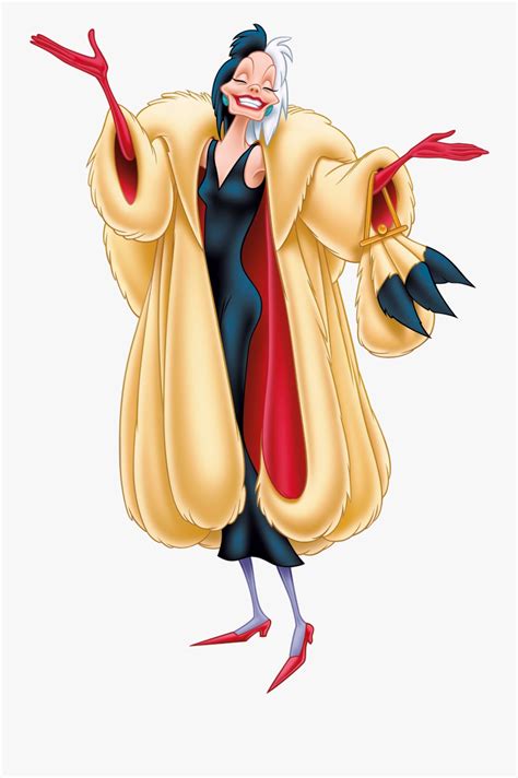 Cruella Deville Png - Cruella De Vil Disney Villains , Free Transparent Clipart - ClipartKey