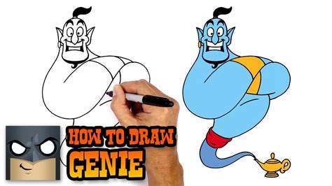 How To Draw Genie From Aladdin - Permissioncommission