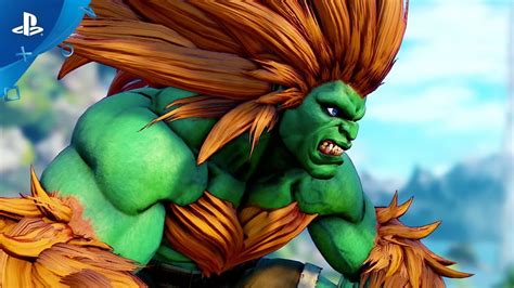 Street Fighter V: Arcade Edition – Blanka Gameplay Trailer | PS4 - YouTube