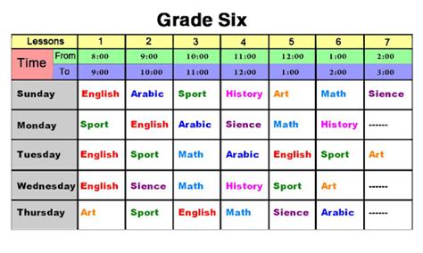 Timetable Maker For High School | Brokeasshome.com