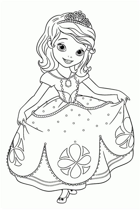 Princesas Disney Princesa Sofia Princesas Disney Desenhos Para Colorir ...