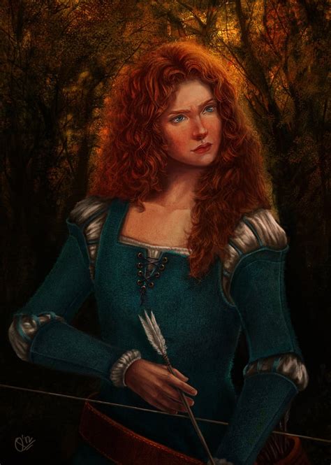 Realistic Merida | Disney Princess Art | POPSUGAR Love & Sex Photo 149