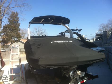 2012-2015 Chaparral Sunesta 244/244 XTREME W/ Arch Mooring Cover – Poppy Company Boat Covers