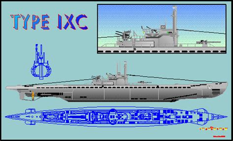 Type IXC long range boats - U-boat Types - German U-boats of WWII - Kriegsmarine - uboat.net