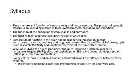 Biopsychology. - ppt download