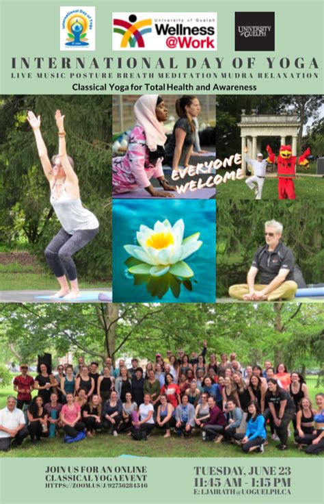 ONLINE: UN International Day of Yoga - U of G News