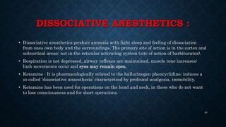 General anesthetics | PPT