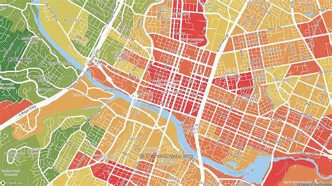 The Safest and Most Dangerous Places in Downtown Austin, Austin, TX ...