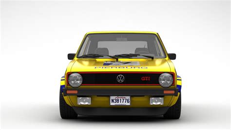 Volkswagen Golf Mk1 Rally 3D Model $70 - .unknown .3ds .fbx .max .obj - Free3D