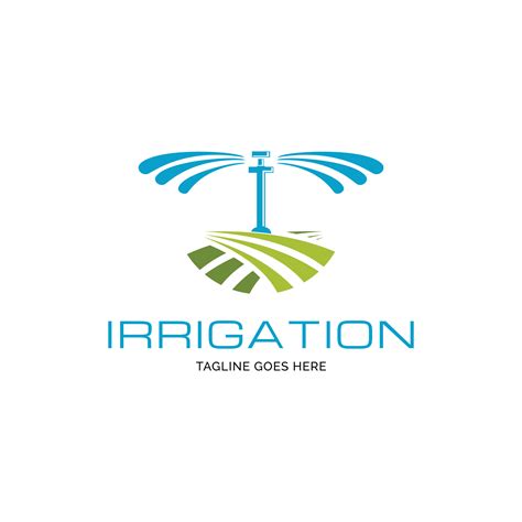 Garden irrigation logo design inspiration 5184484 Vector Art at Vecteezy