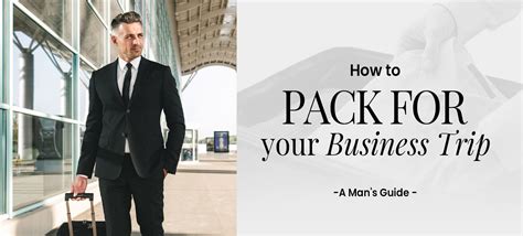 How to Pack for Your Business Trip - A Man's Guide – COOFANDY