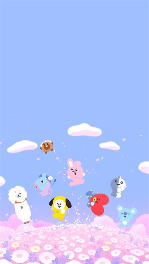 BT21 Christmas Wallpapers - Wallpaper Cave