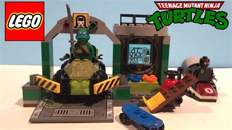 Teenage Mutant Ninja Turtles: Turtle Lair Building Set, LEGO - YouTube