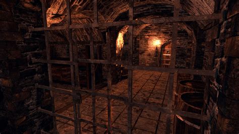 3D model Medieval Dungeon - Modular VR / AR / low-poly | CGTrader