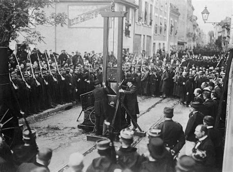 A History of the Guillotine in Europe