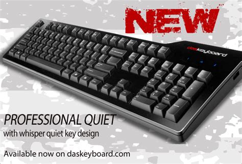 Introducing New Das Keyboard Professional Quiet Keyboard - Das Keyboard ...