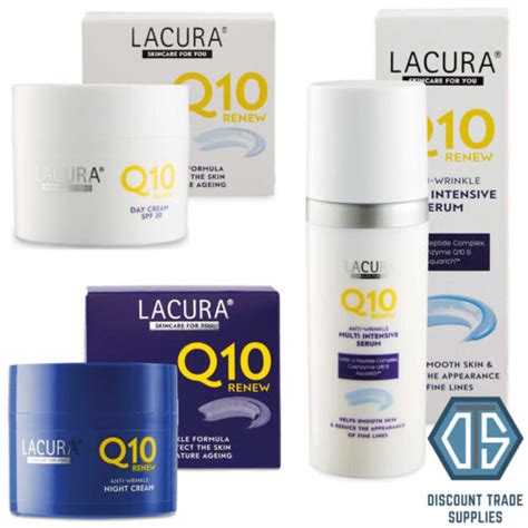 Aldi Lacura Q10 Day & Night Cream, Serum Anti-wrinkle Anti-Ageing ...