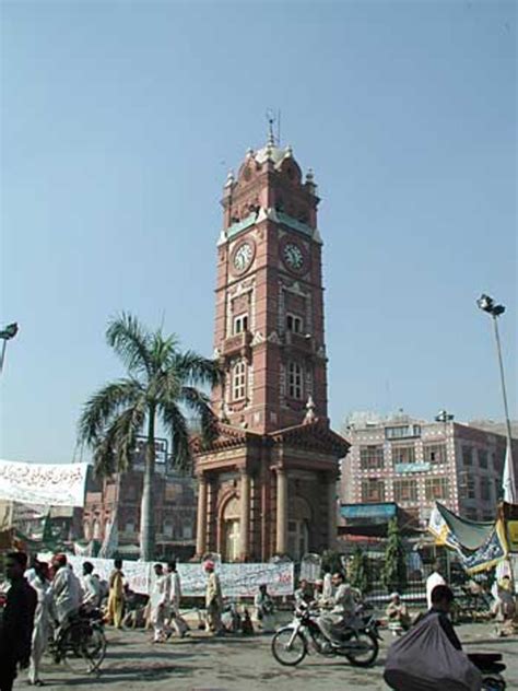 A clock tower in Faisalabad | ESPNcricinfo.com