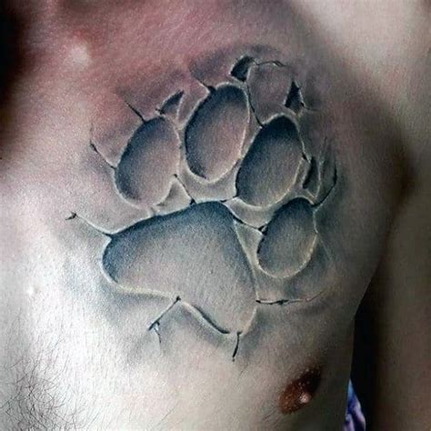 50 Wolf Paw Tattoo Designs for Men [2023 Inspiration Guide]