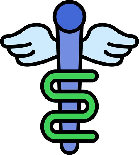 Rod Of Asclepius Vector Icon 31458374 Vector Art at Vecteezy