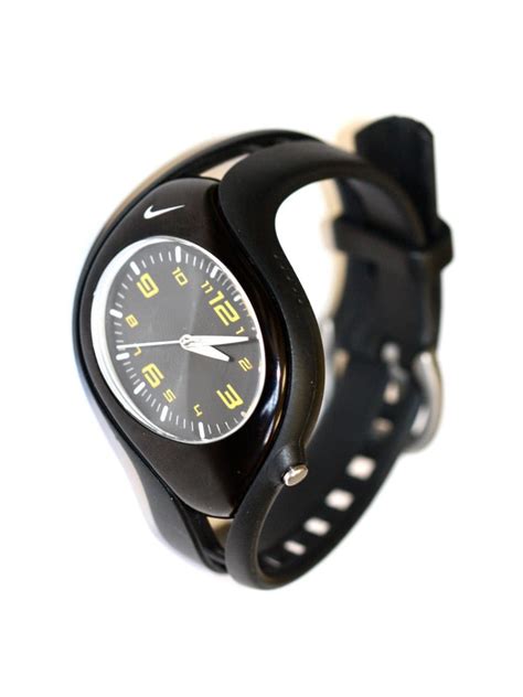 Women's Nike Triax Black Yellow Analog Blaze Sport Watch - Walmart.com