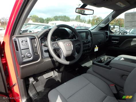 Dark Ash/Jet Black Interior 2018 GMC Sierra 1500 Regular Cab 4WD Photo #123600980 | GTCarLot.com