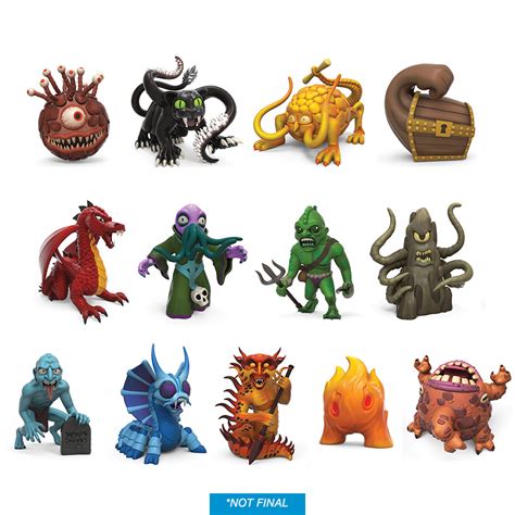 Dungeons & Dragons® Monsters 3" Vinyl Mini Series 1 by Kidrobot (PRE-O