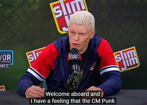 Cody Rhodes Talks About CM Punk