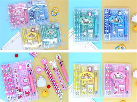 Kawaii Cute Stationery School Office Supplies School Box | Etsy