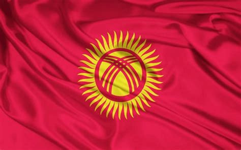 National Flag of Kyrgyzstan |Meaning Picture Flag and History