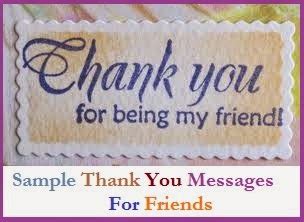 Thank You Messages! : Friends/Friendship Day Messages