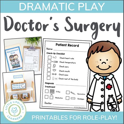 community helpers worksheets doctor teachersmagcom - 5 best doctor kit ...