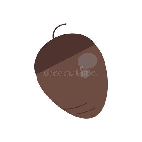 Nut Icon Vector Isolated on White Background, Nut Sign Stock Vector - Illustration of healthy ...