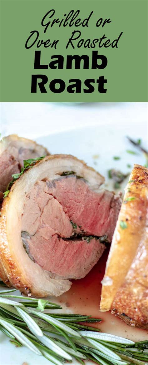 Garlic and Herb Lamb Loin -Grilled or Roasted to Perfection - Binky's ...