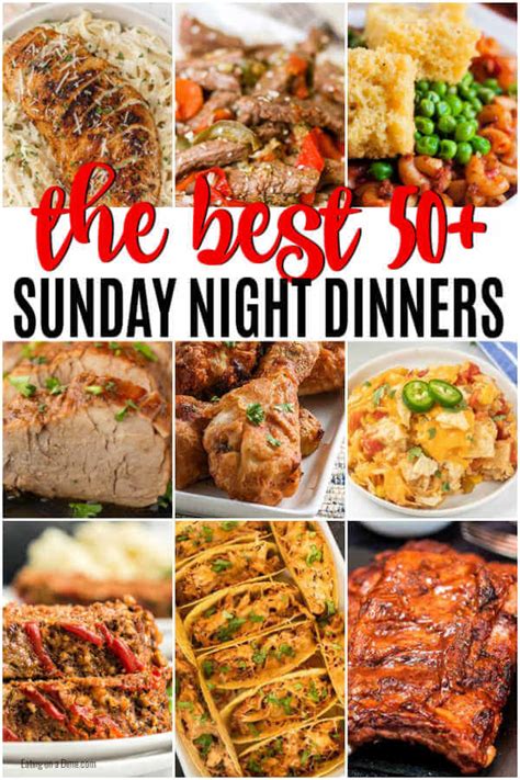 57 easy Sunday dinner ideas - Best Sunday Night Dinner ideas