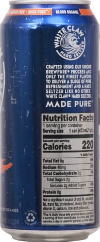 White Claw® Gluten Free Surge Blood Orange Hard Seltzer Can, 16 oz ...