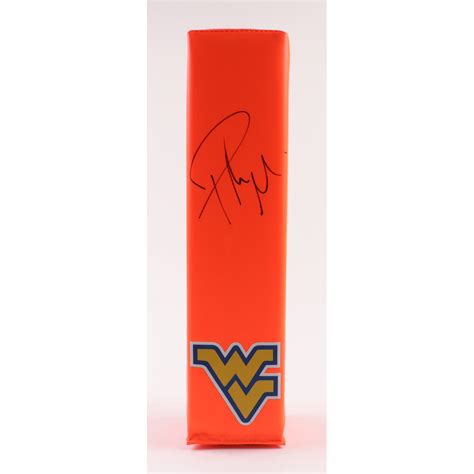 Pat McAfee Signed West Virginia Mountaineers Logo Full-Size Pylon (JSA ...