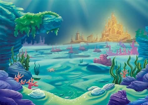 Mermaid Background, Party Background, Wall Background, Underwater Cartoon, Underwater World ...