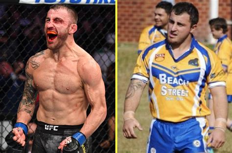 Alexander Volkanovski was a 5'6" rugby league forward who took on guys as big as Brock Lesnar ...