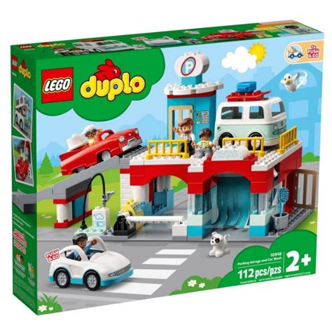 LEGO DUPLO PARKING GARAGE AND CAR WASUPERHEROES - 10948 | Toys Kingdom