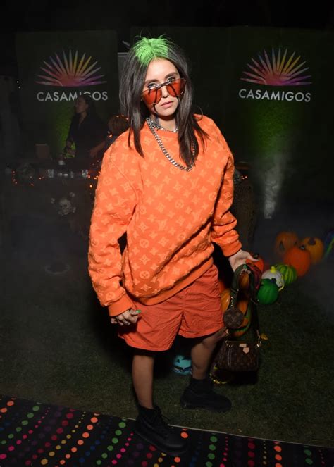 Nina Dobrev Dressed Up as Billie Eilish For Halloween | POPSUGAR Fashion